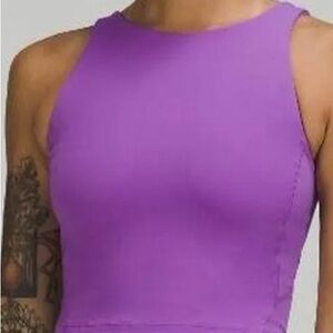 Purple lululemon align high neck Top